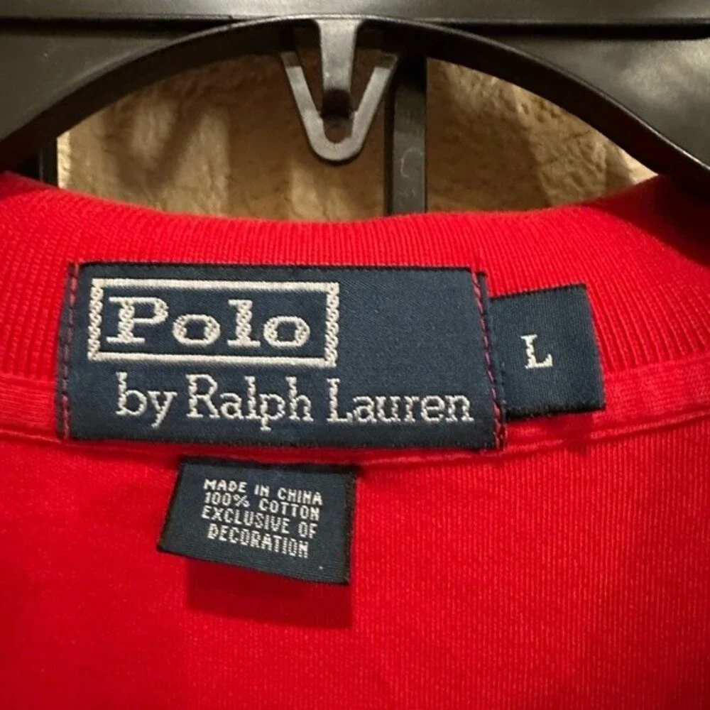 Polo Ralph Lauren Red polo top